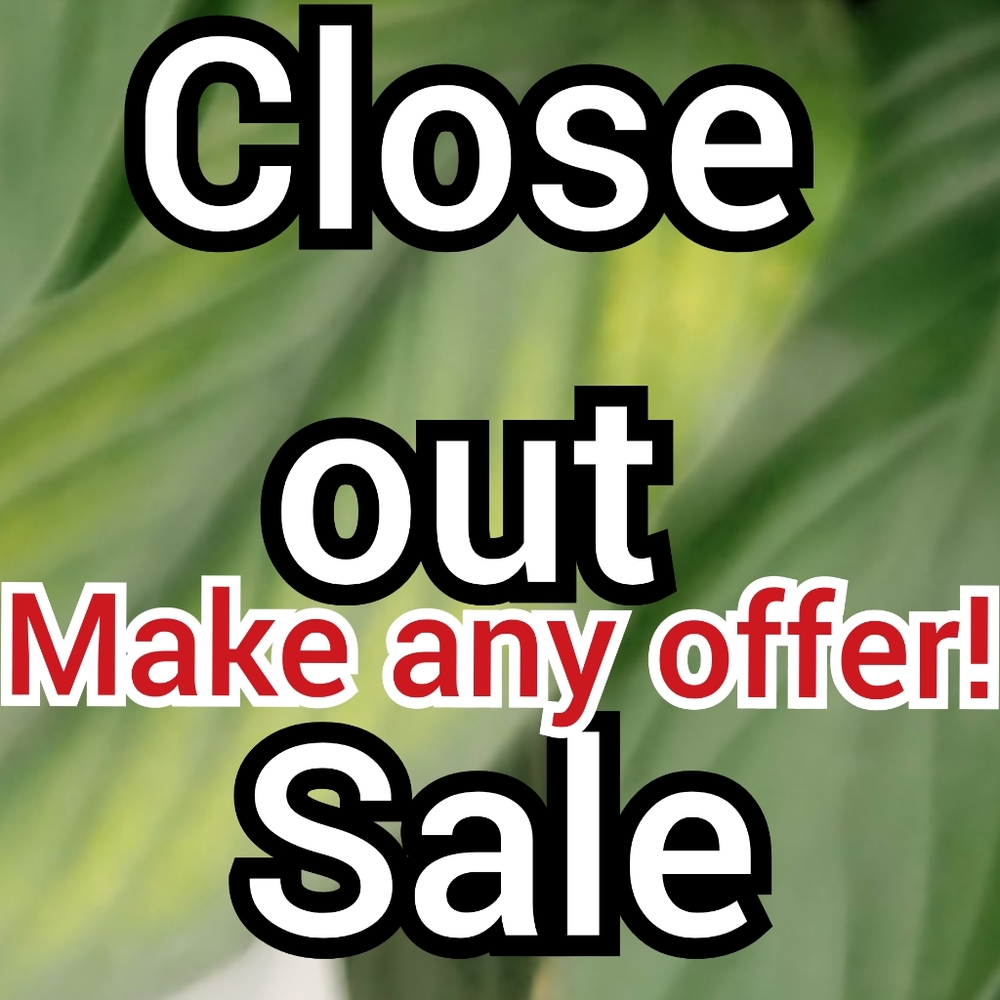 Everything must go! Let's make a deal